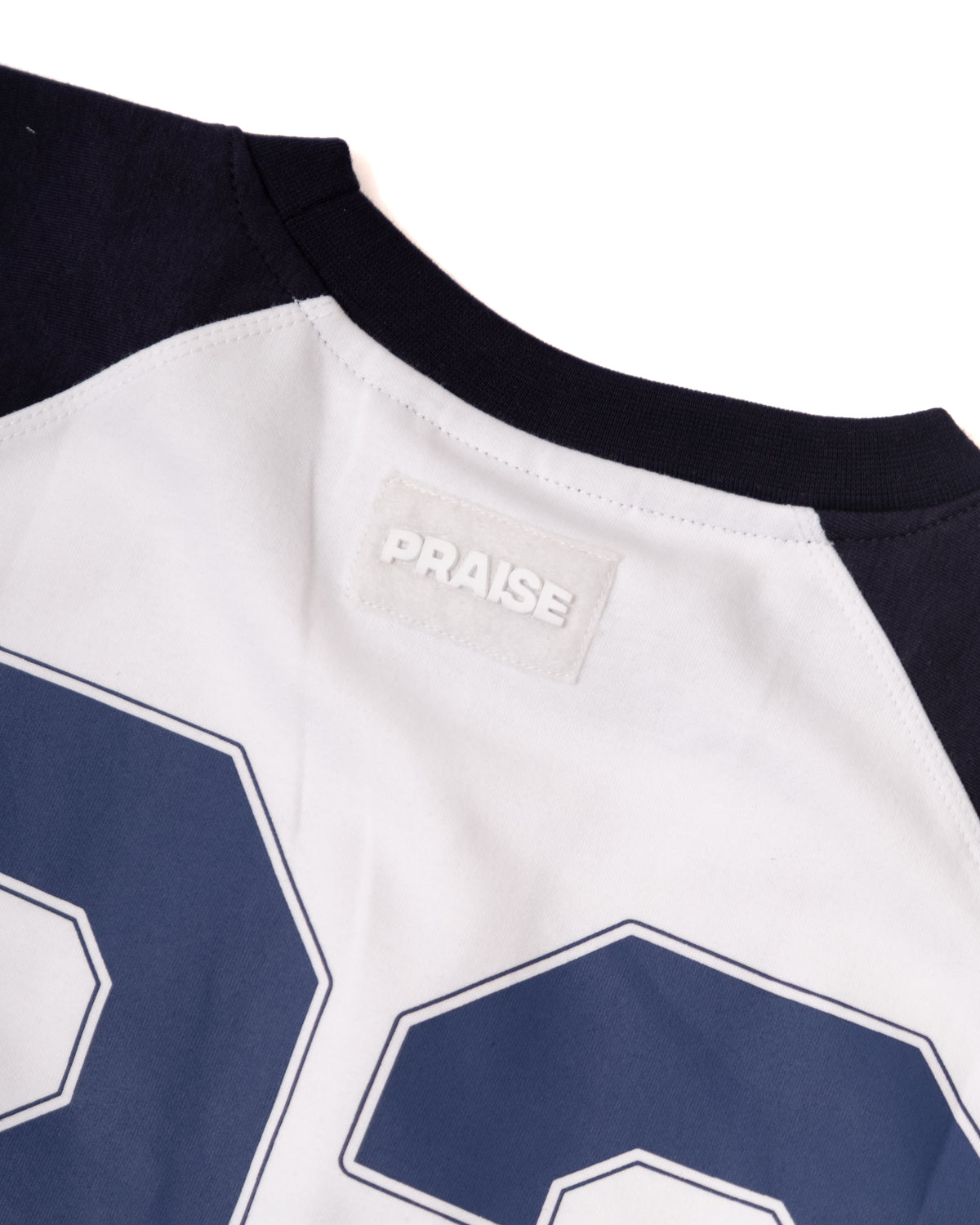 DISCIPLE LEAGUE 3/4 RAGLAN BASEBALL TEE - Navy & White