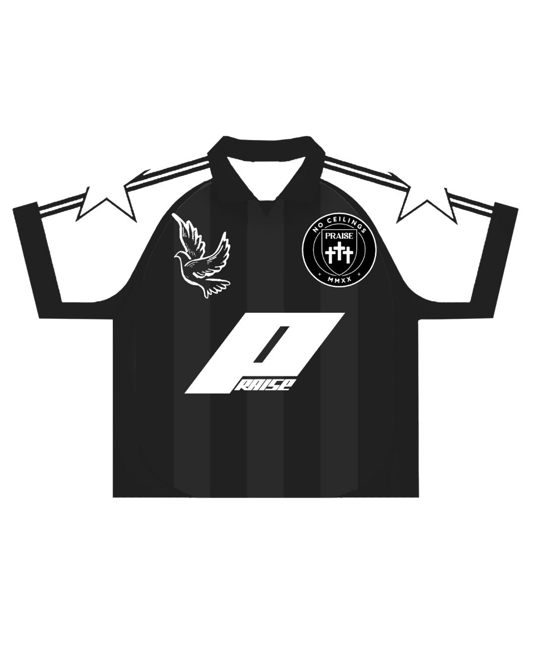 "Cristo" - Black & White Jersey