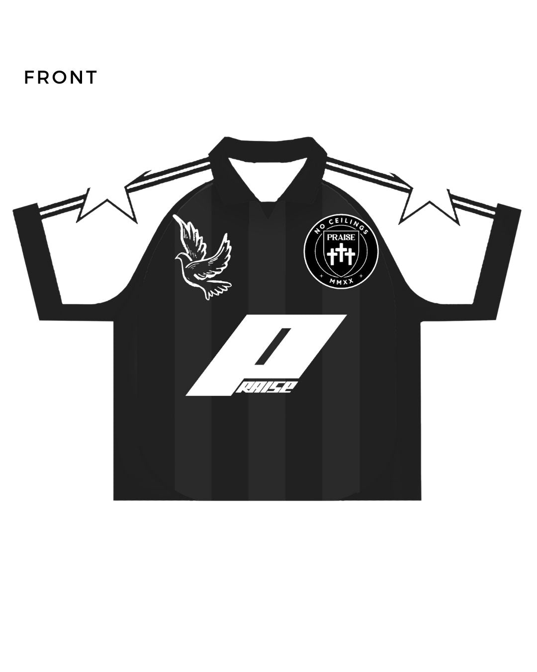 "Cristo" - Black & White Jersey