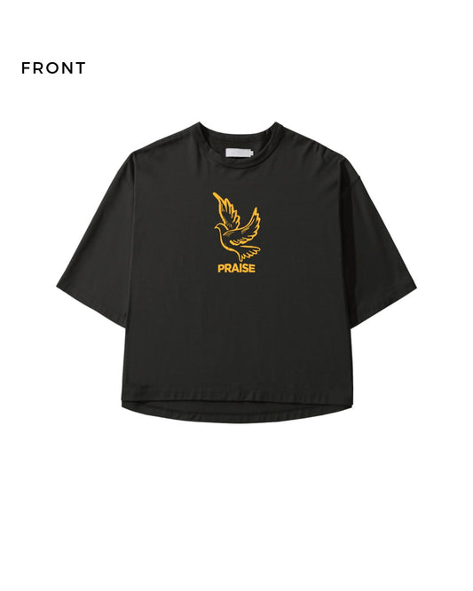 He Is Risen - Kids Tee - Black