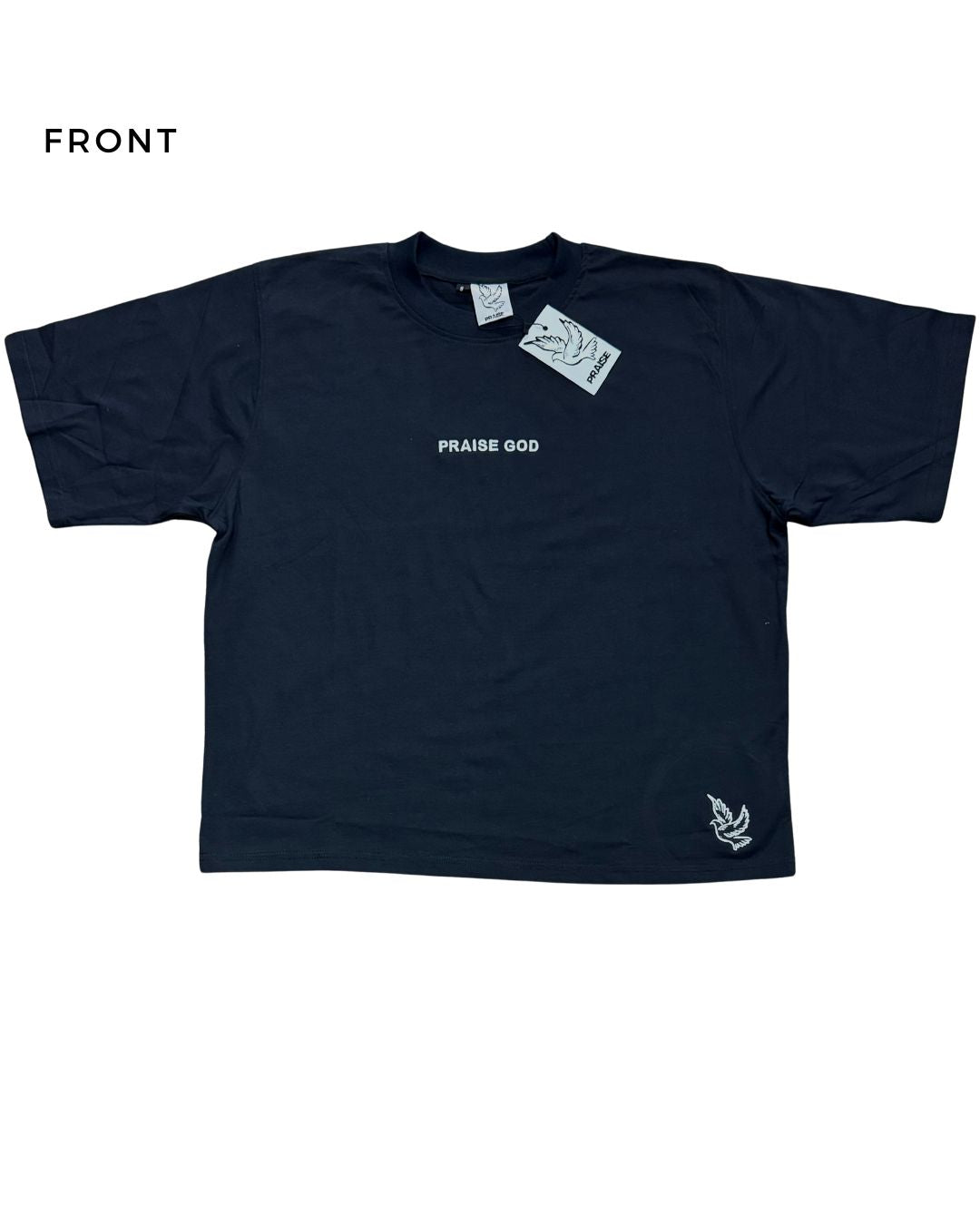 Praise God - Boxy Tee - (Chest)