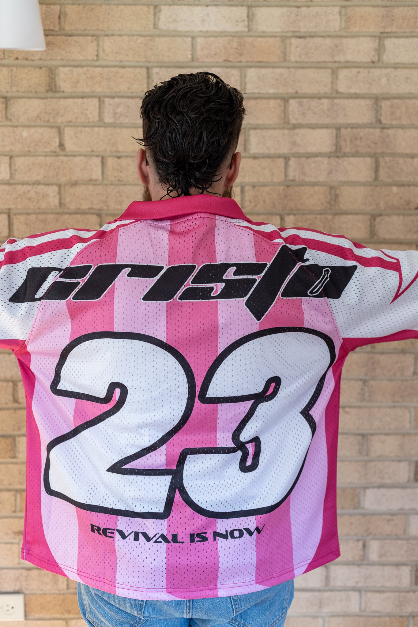 "Cristo" - Pink Away Jersey