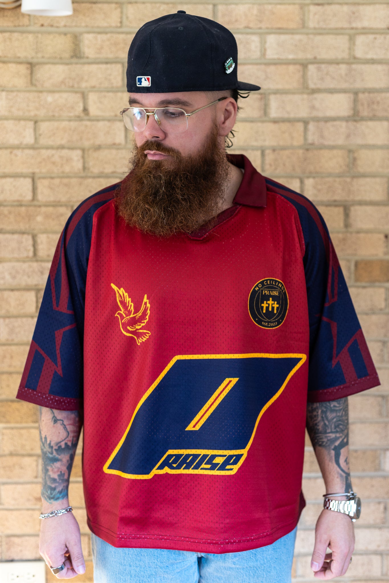 "Cristo" - Red Home Jersey