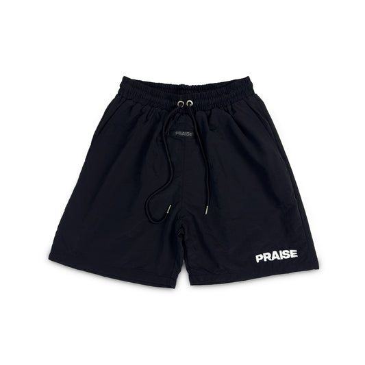 PRAISE NYLON SHORT - Black