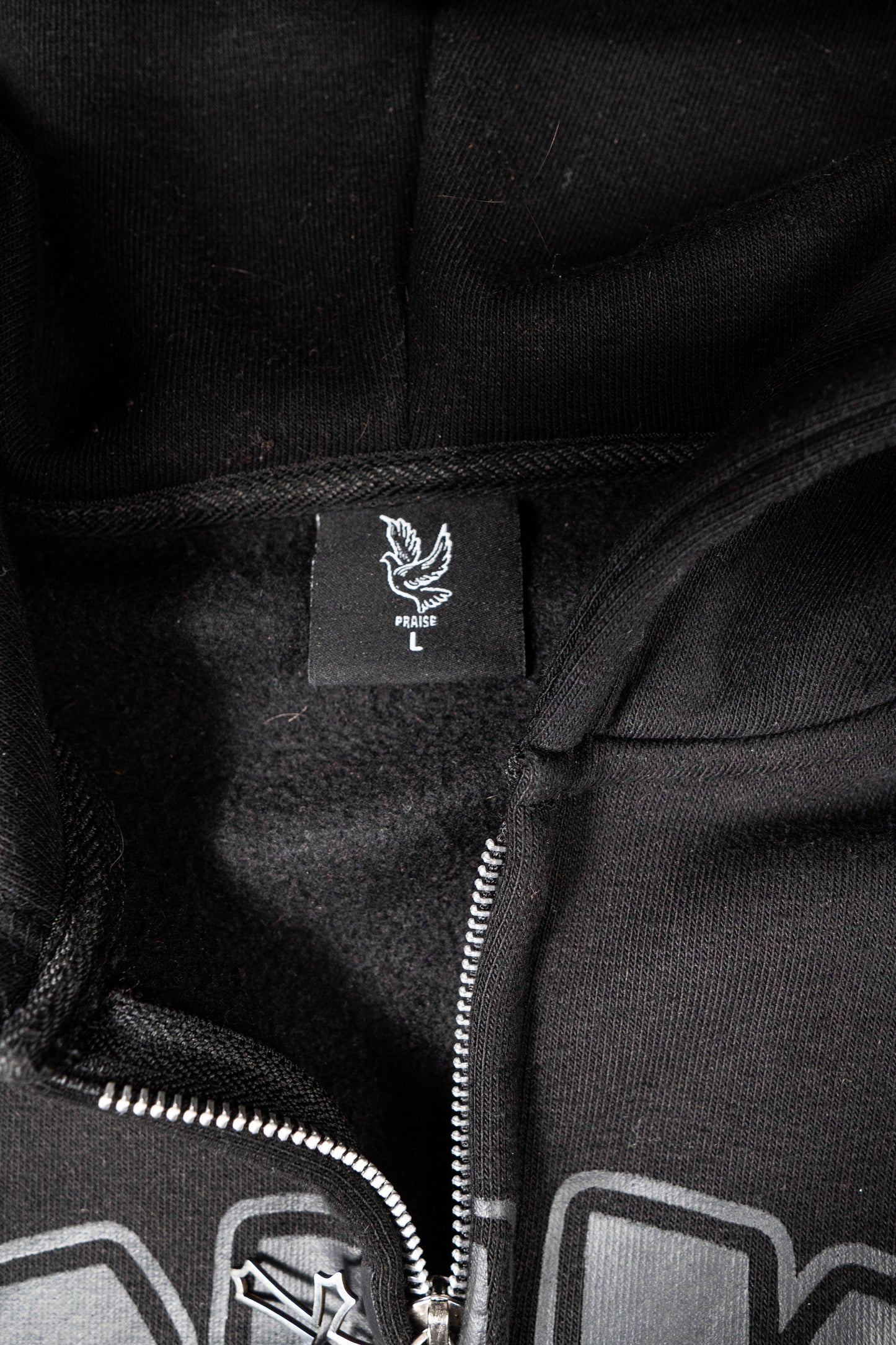 Revival Zip Up Hoodie – Black