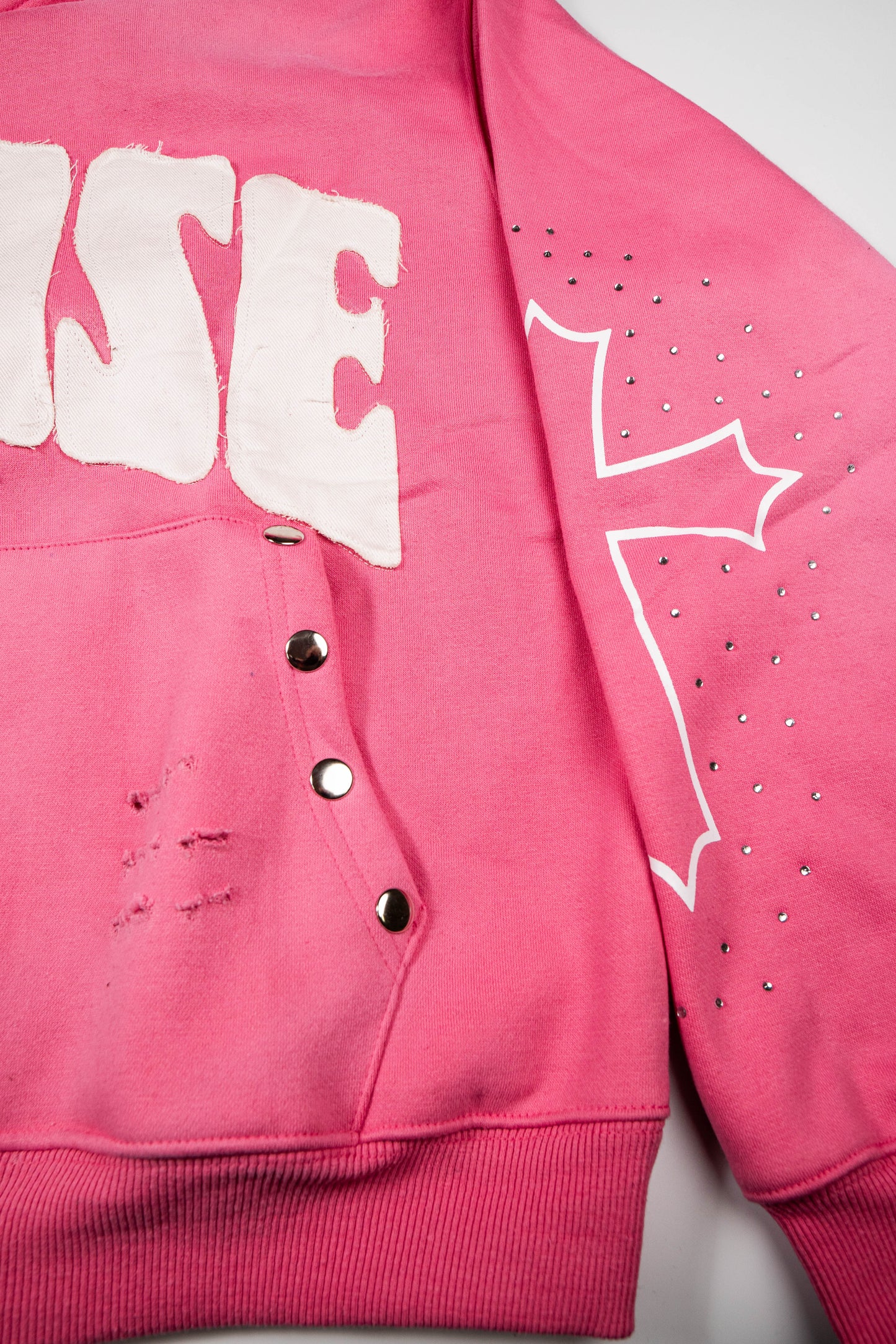 " Praise " Zip Up Hoodie – Pink