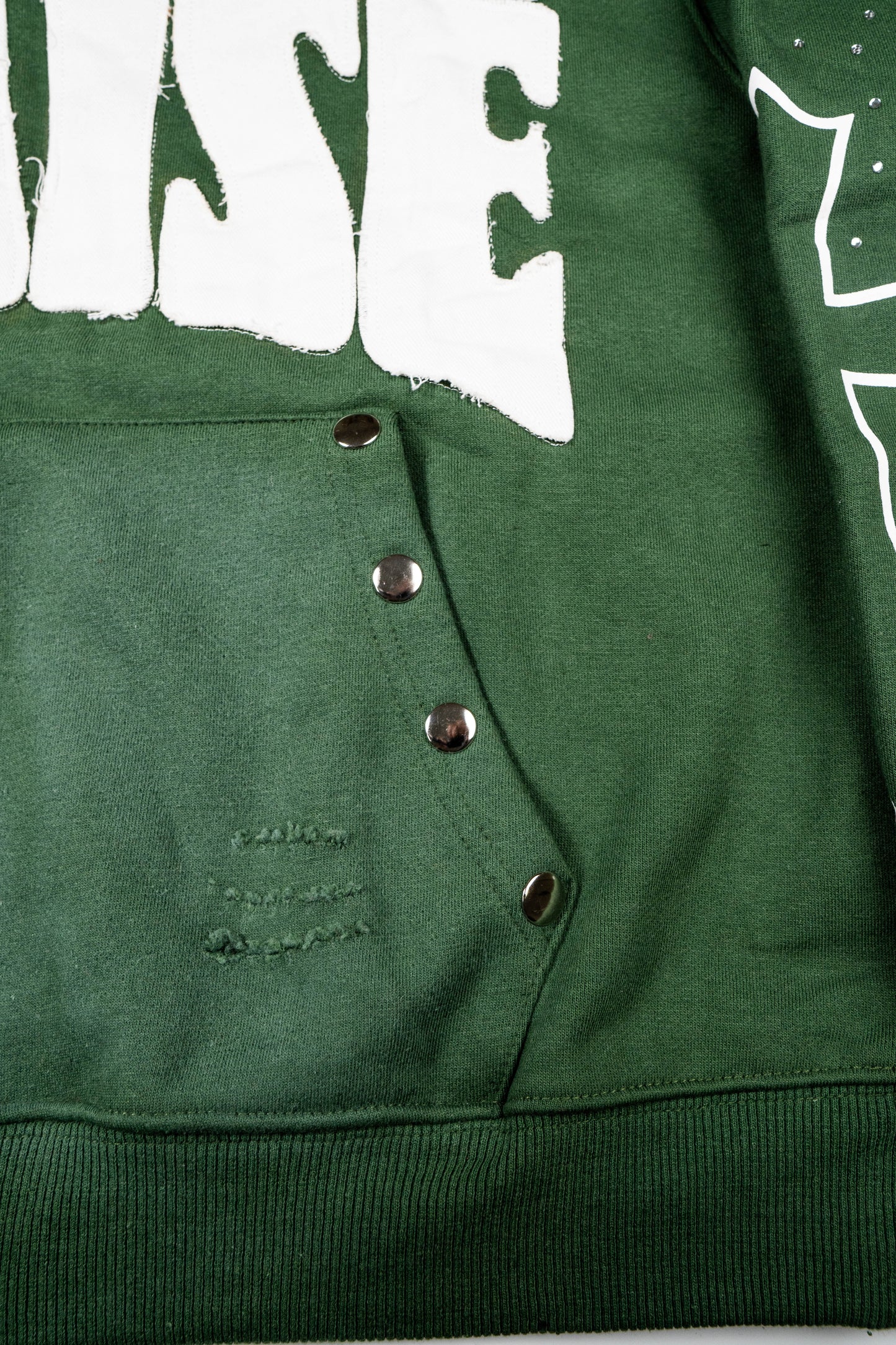 " Praise " Zip Up Hoodie – Hunter Green