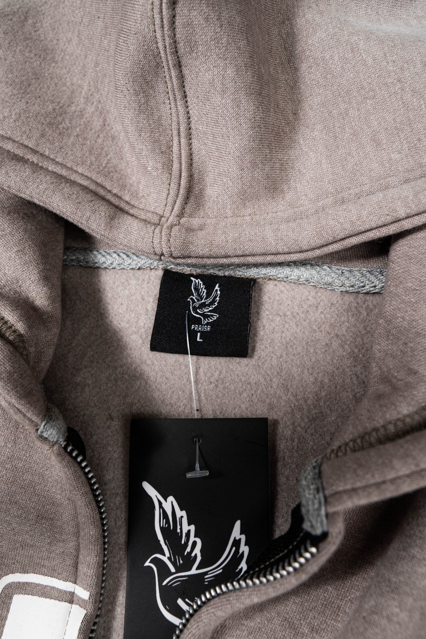Revival Zip Up Hoodie – Grey