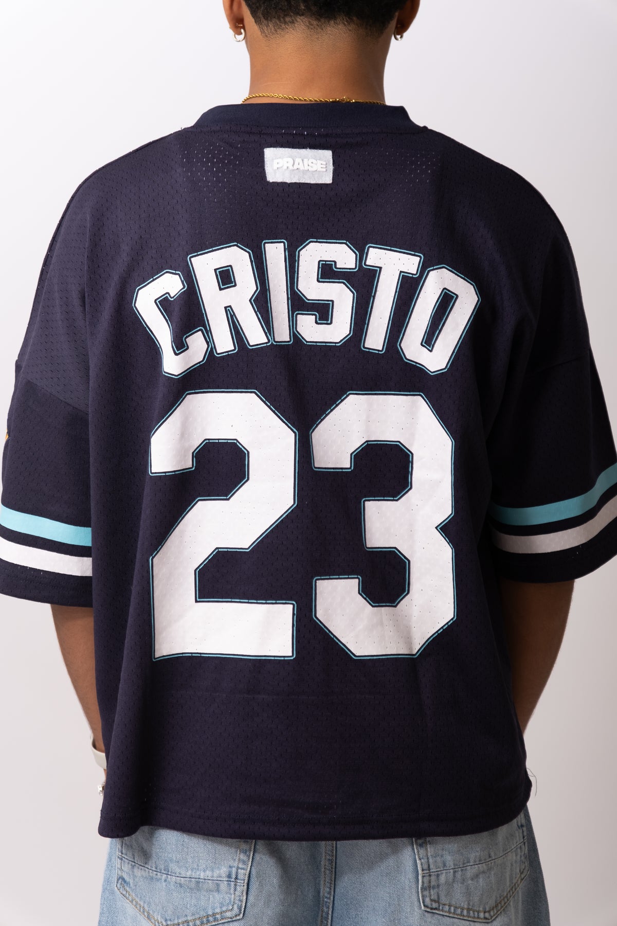 Cristo 23 Batting Jersey - Midnight Blue