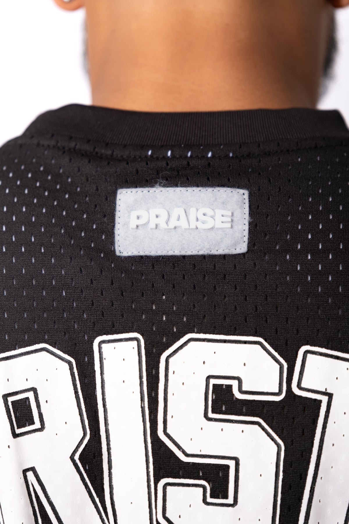 Cristo 23 Batting Jersey - Black White