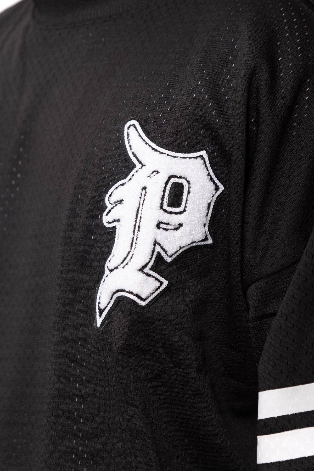 Cristo 23 Batting Jersey - Black White