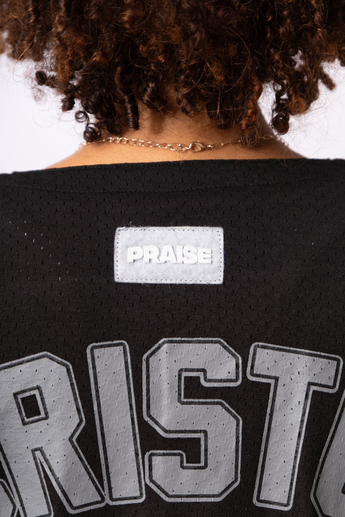 CRISTO 23 BUTTON BASEBALL JERSEY - Blackout