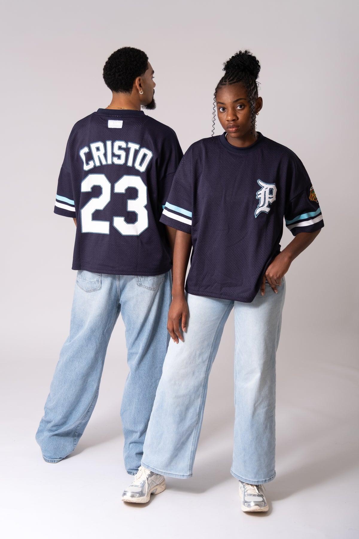 Cristo 23 Batting Jersey - Midnight Blue