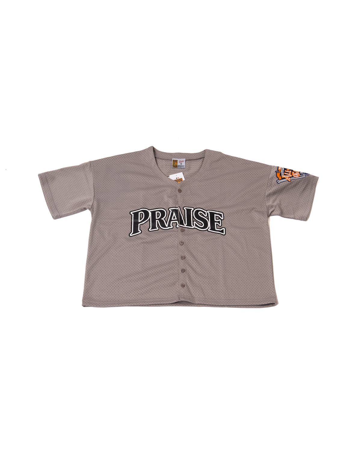 CRISTO 23 BUTTON BASEBALL JERSEY - Heritage Grey