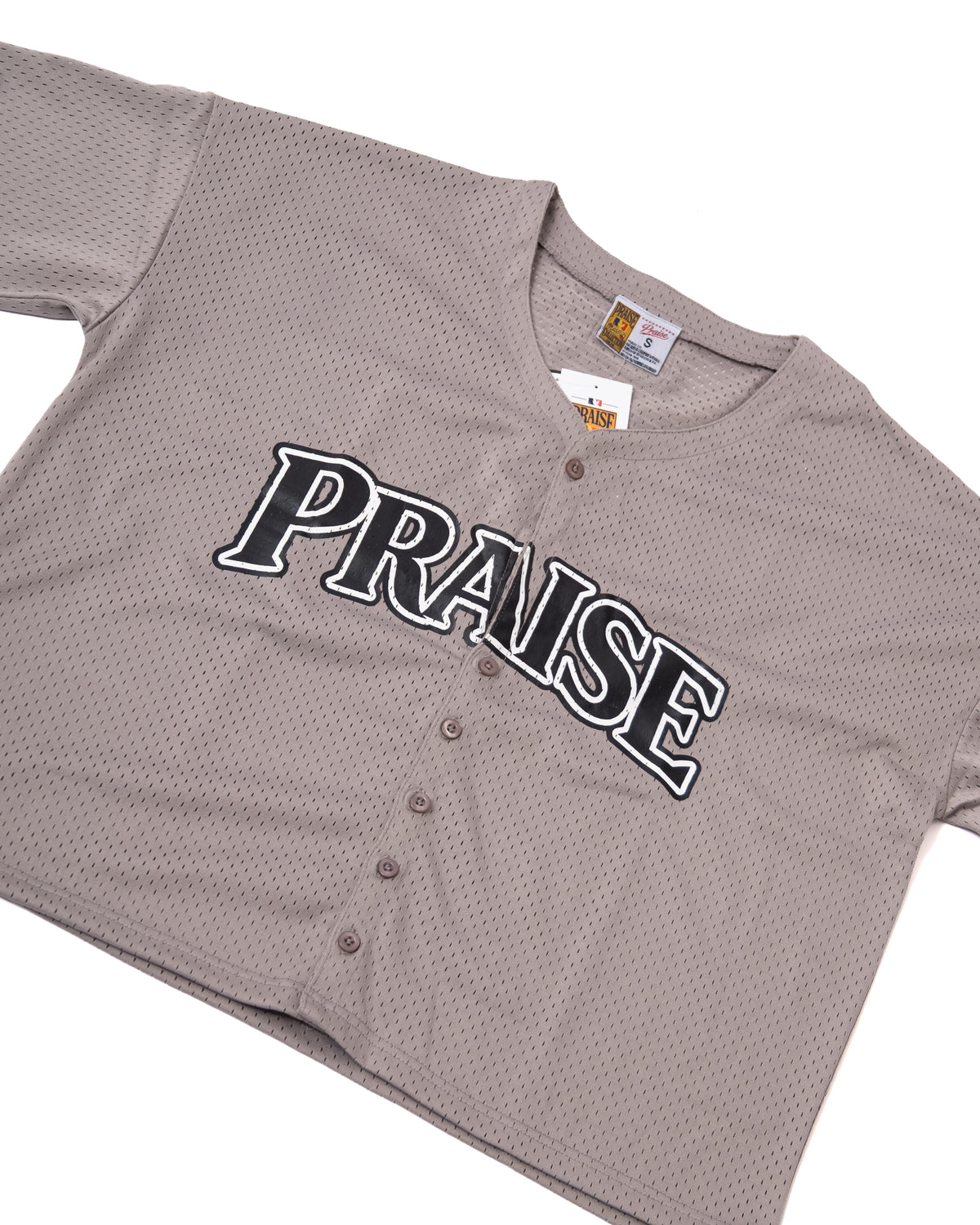 CRISTO 23 BUTTON BASEBALL JERSEY - Heritage Grey