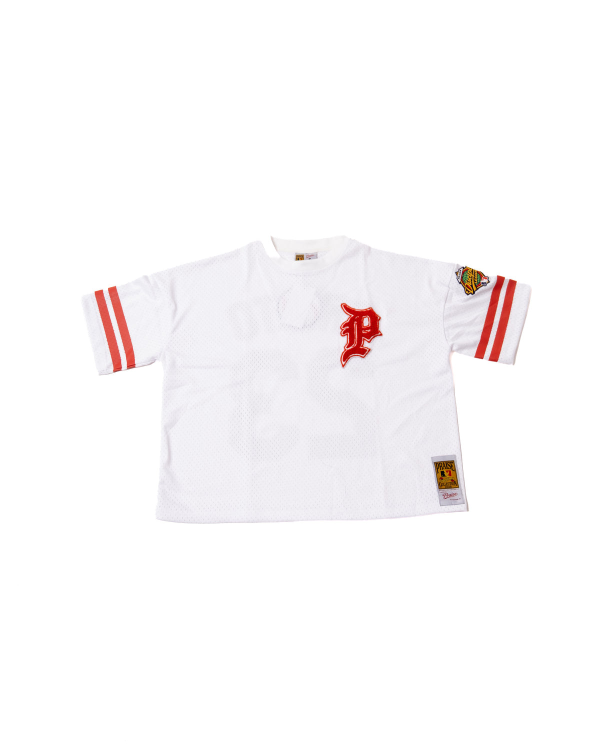Cristo 23 Batting Jersey - White Cardinal Red