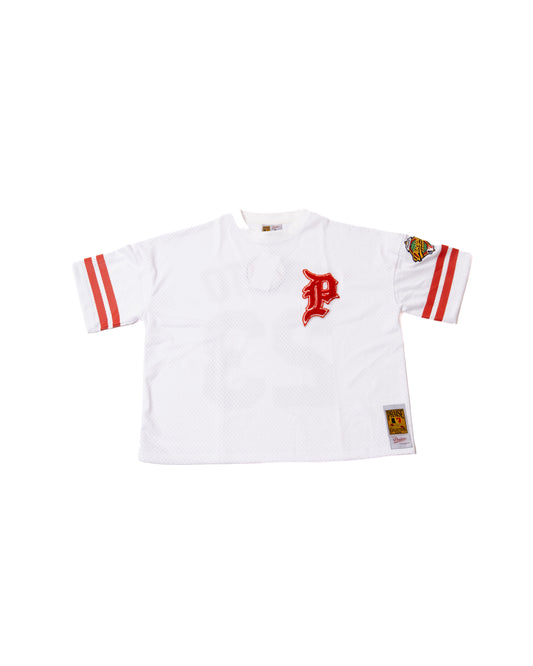 Cristo 23 Batting Jersey - White Cardinal Red