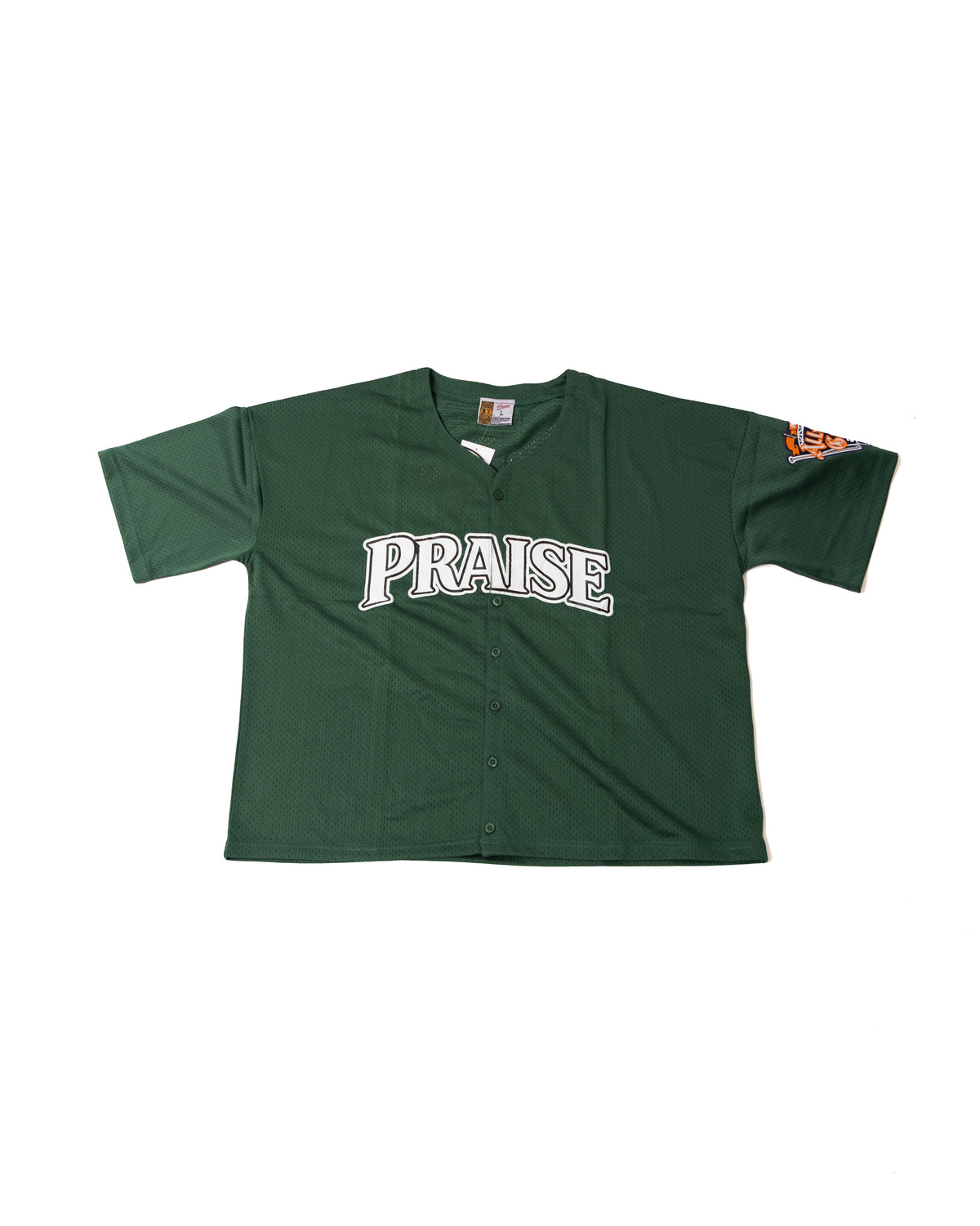 CRISTO 23 BUTTON BASEBALL JERSEY - Field Green