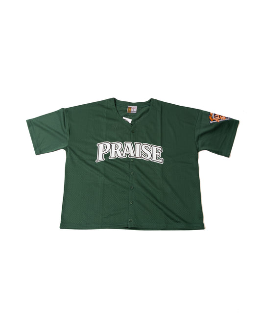 CRISTO 23 BUTTON BASEBALL JERSEY - Field Green