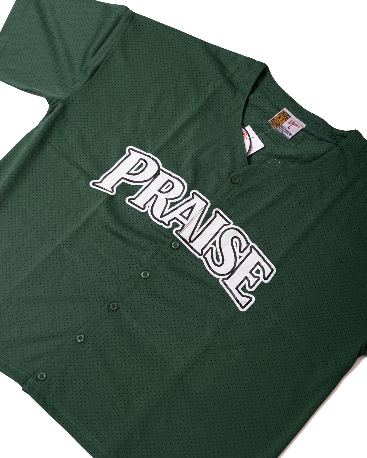 CRISTO 23 BUTTON BASEBALL JERSEY - Field Green