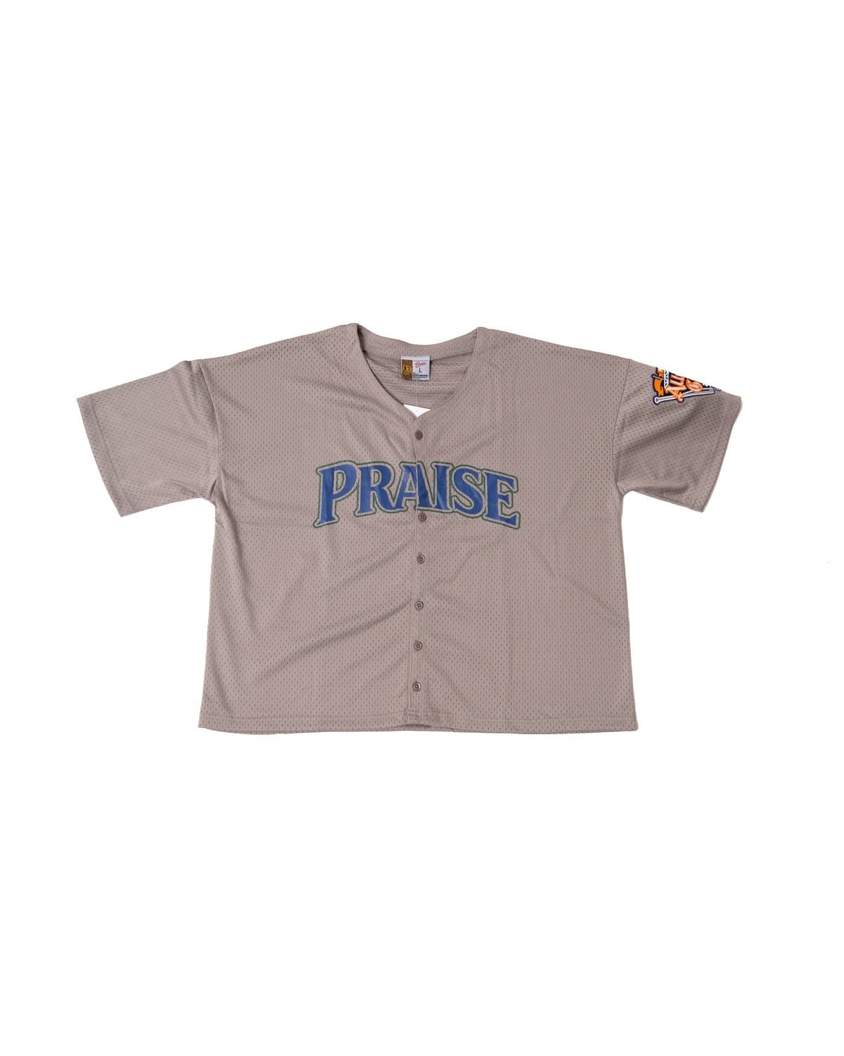 CRISTO 23 BUTTON BASEBALL JERSEY - Diamond Blue