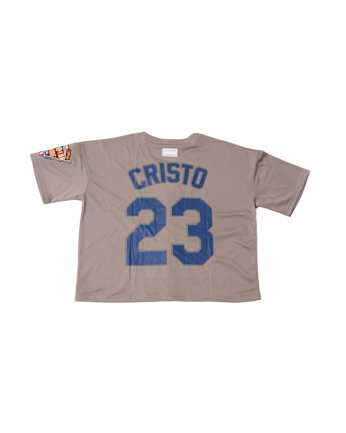 CRISTO 23 BUTTON BASEBALL JERSEY - Diamond Blue