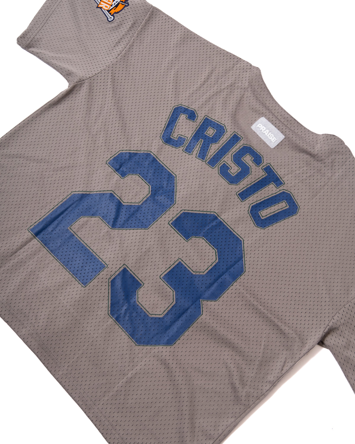 CRISTO 23 BUTTON BASEBALL JERSEY - Diamond Blue
