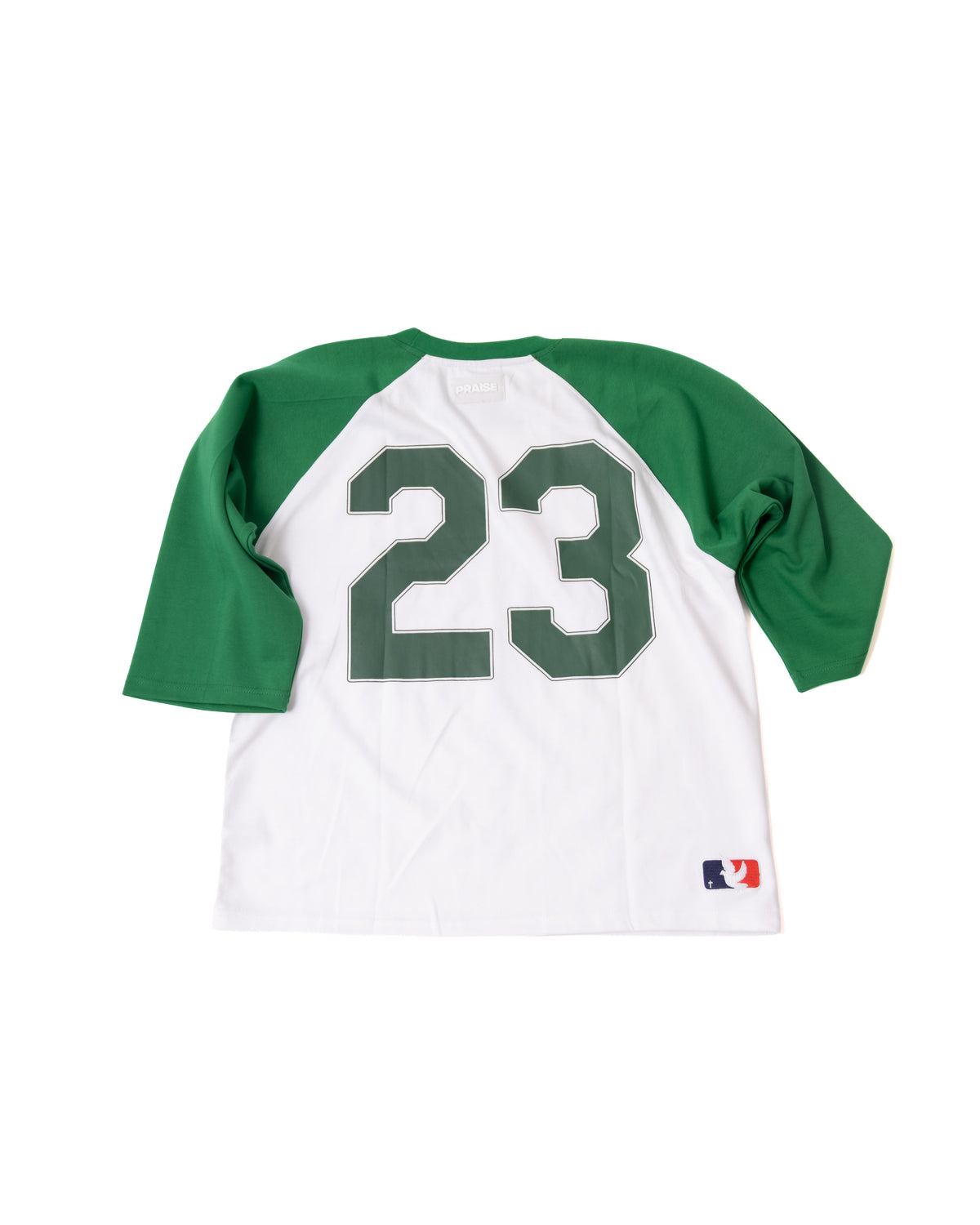 DISCIPLE LEAGUE 3/4 RAGLAN BASEBALL TEE - Field Green