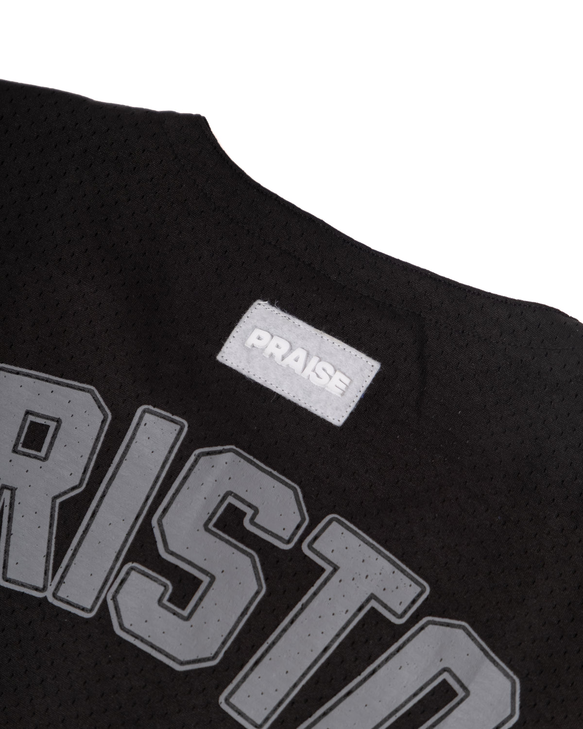 CRISTO 23 BUTTON BASEBALL JERSEY - Blackout