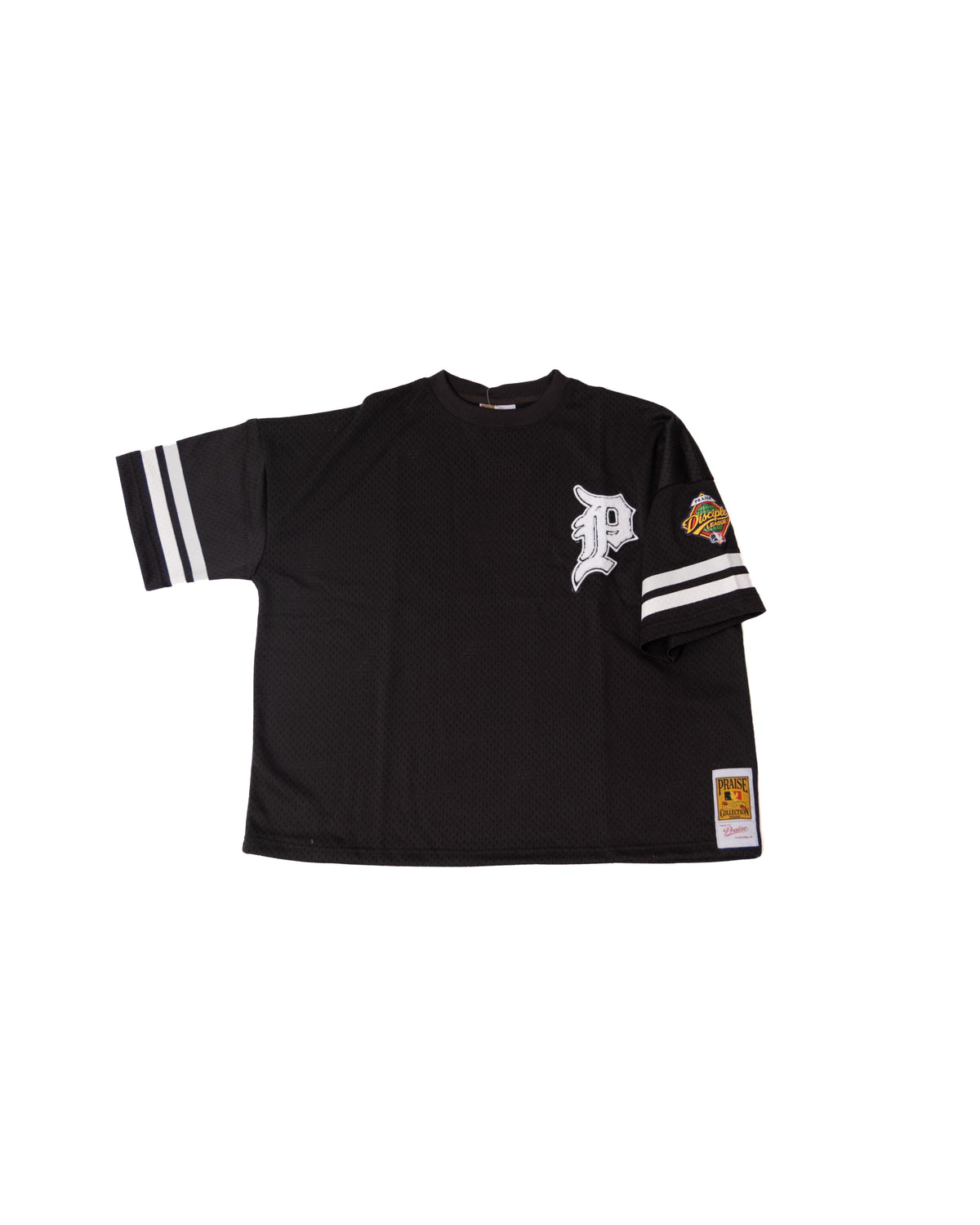 Cristo 23 Batting Jersey - Black White