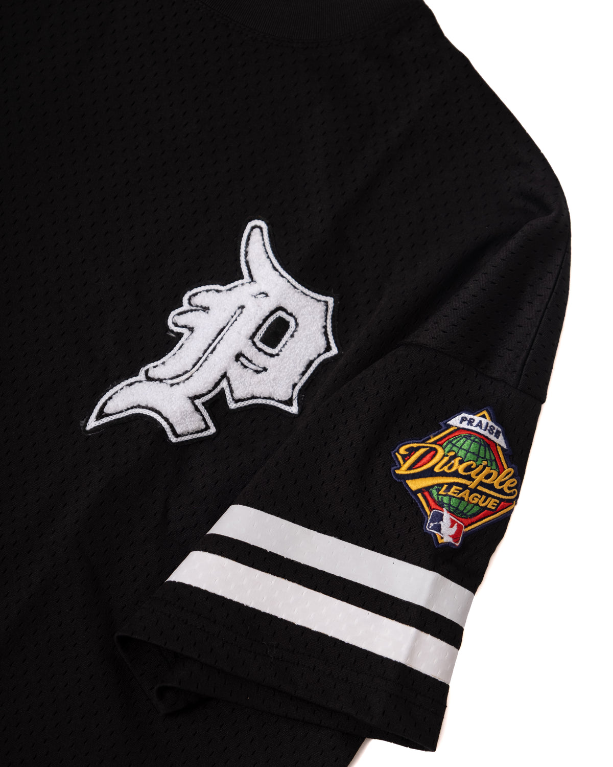 Cristo 23 Batting Jersey - Black White