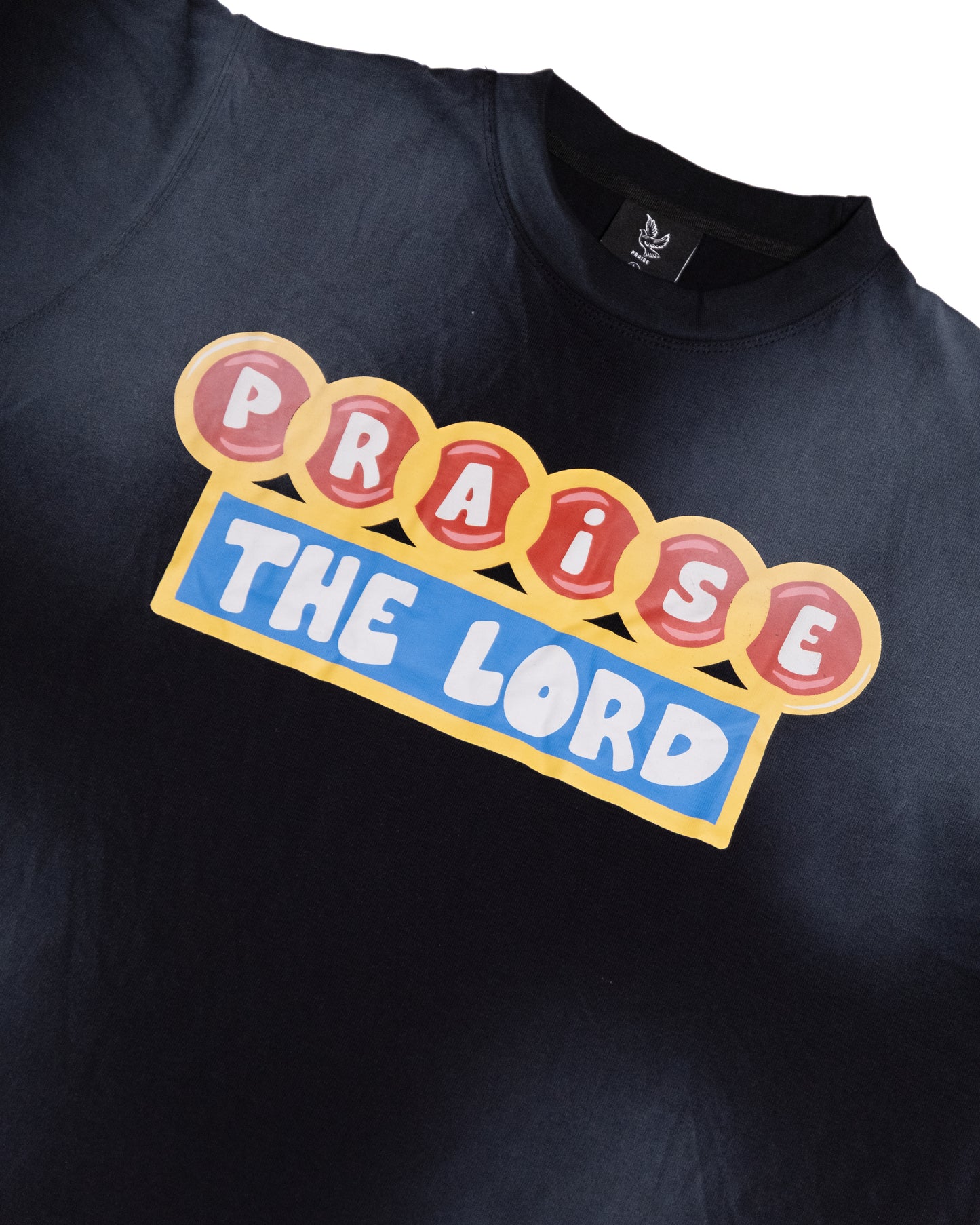 PRAISE MARQUEE TEE - Vintage Black