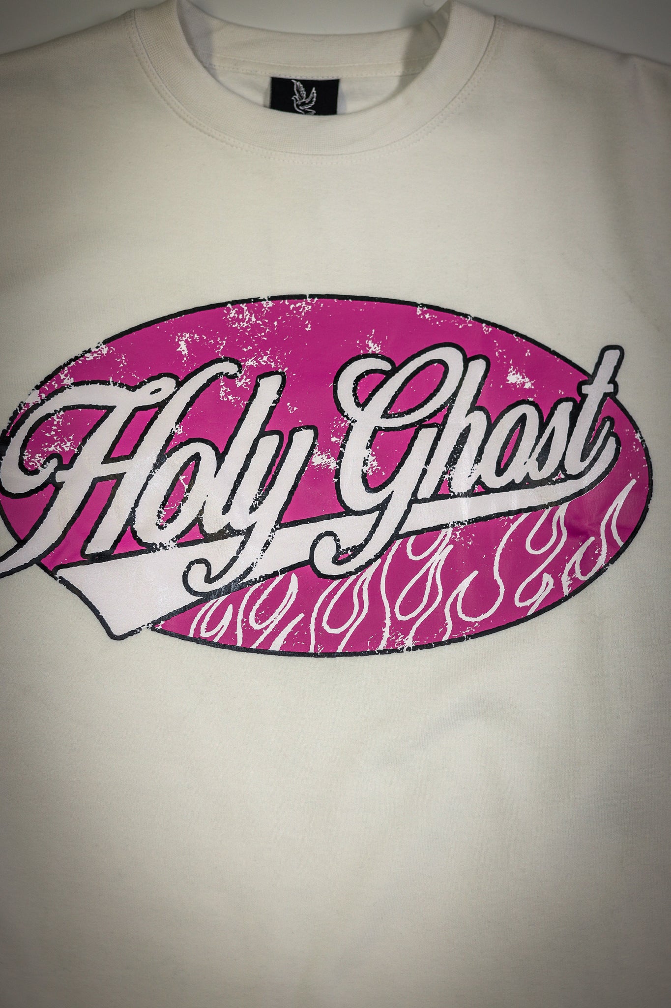 Holy Ghost Layered Tee – Pink