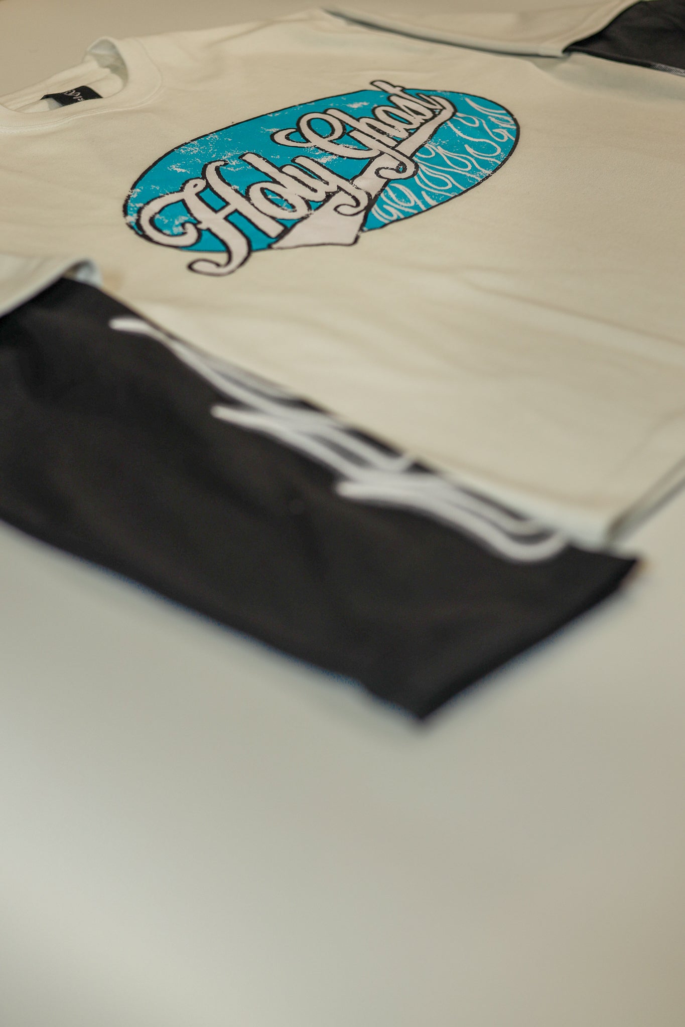 Holy Ghost Layered Tee – Blue