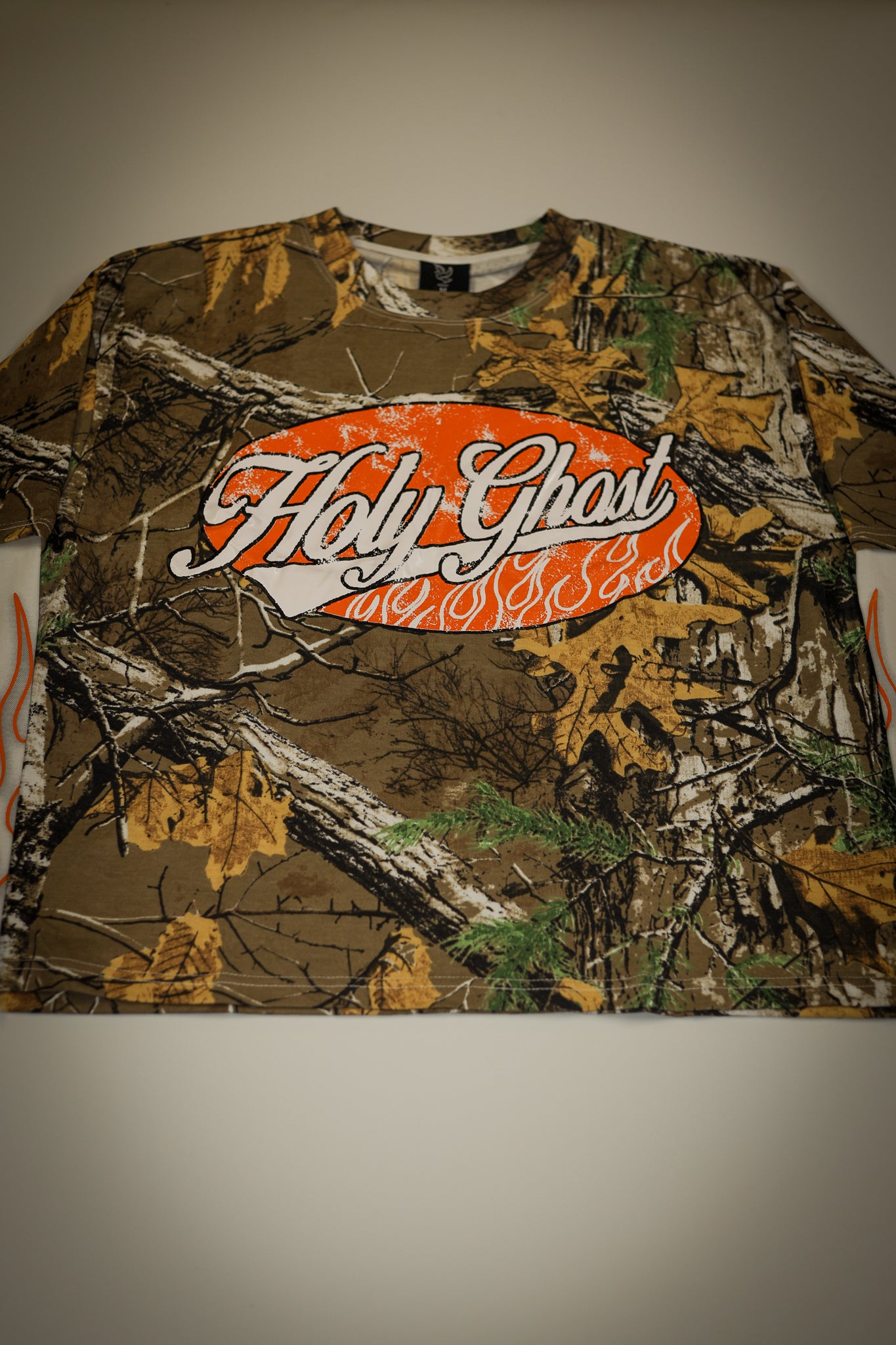 Holy Ghost Layered Tee – Camouflage