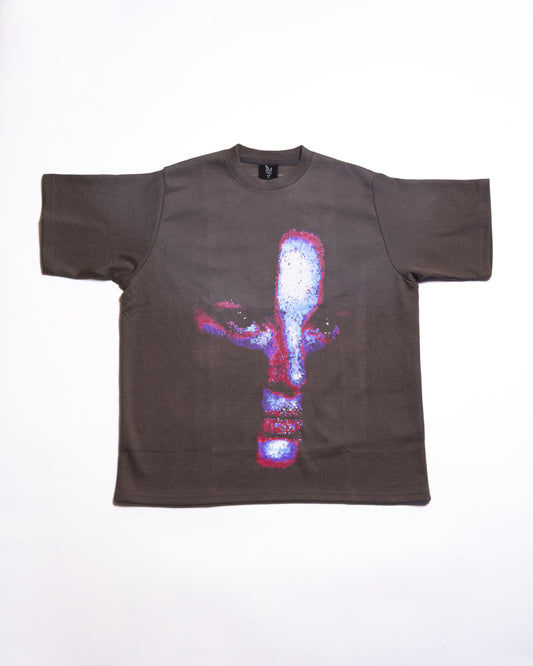 VEIL CROSS YHWH TEE – MULTI | Premium Christian Streetwear by The Praise Brand