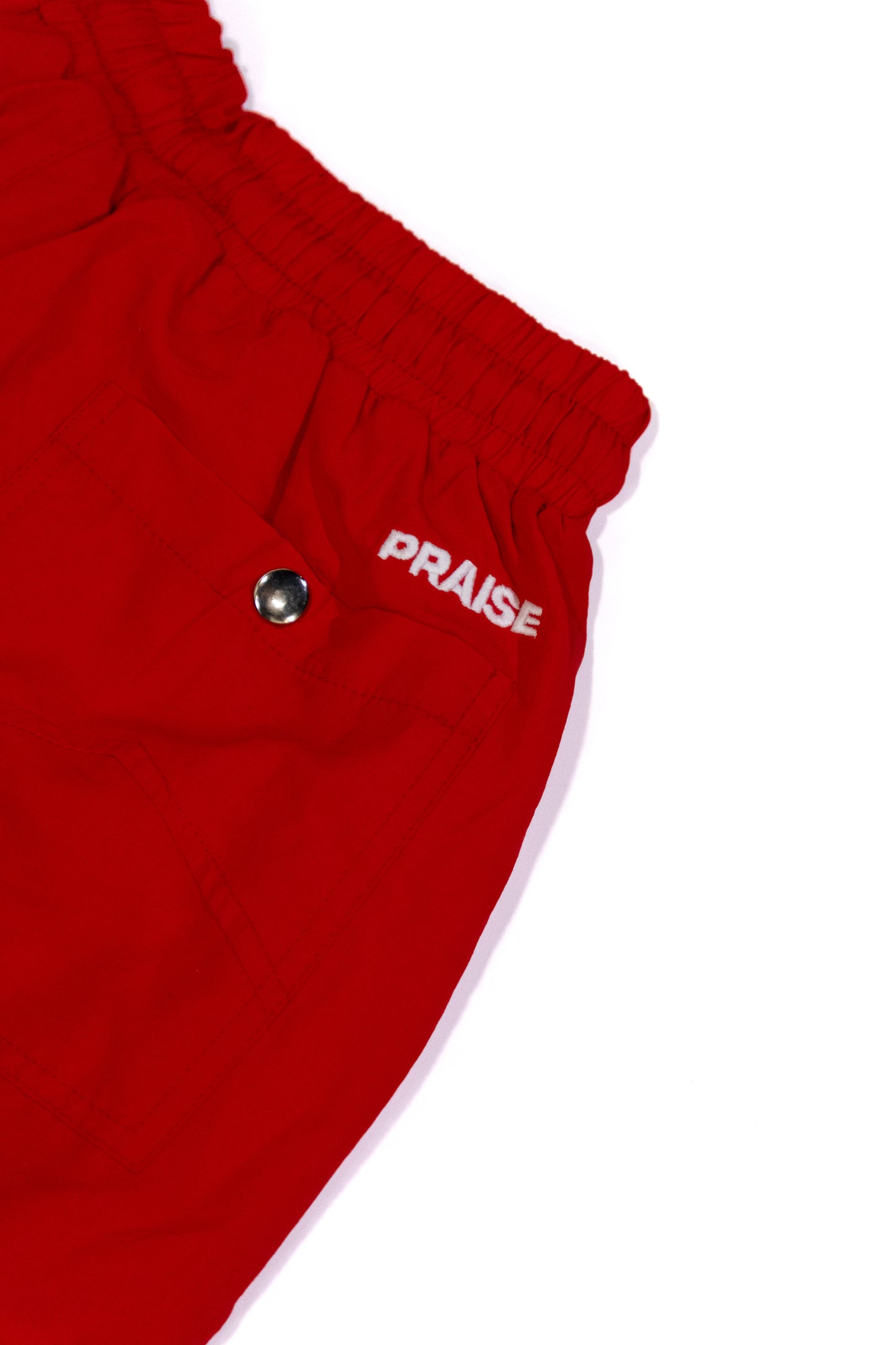 PRAISE NYLON SHORT - Red
