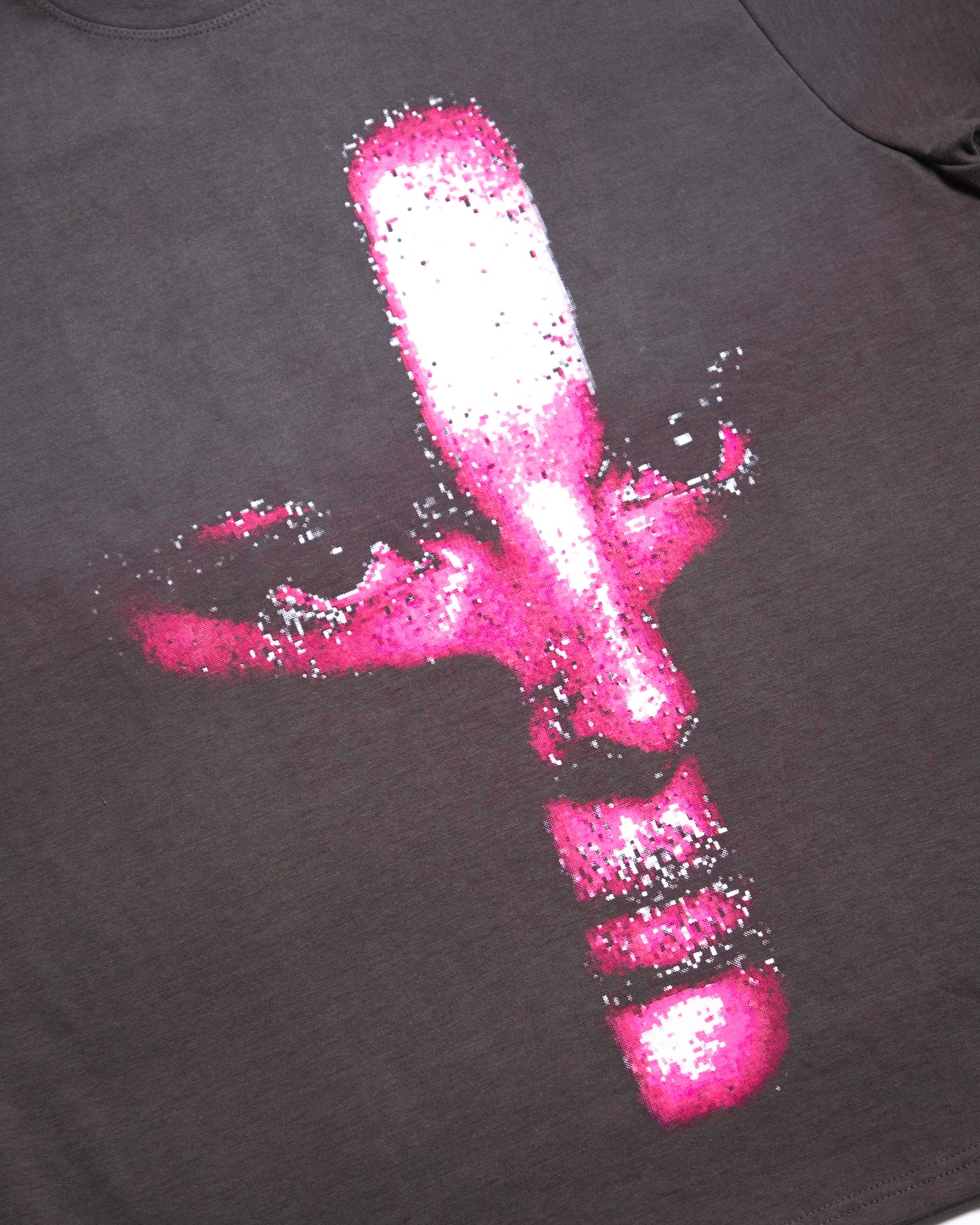 VEIL CROSS YHWH  TEE – PINK | Premium Christian Streetwear by The Praise Brand