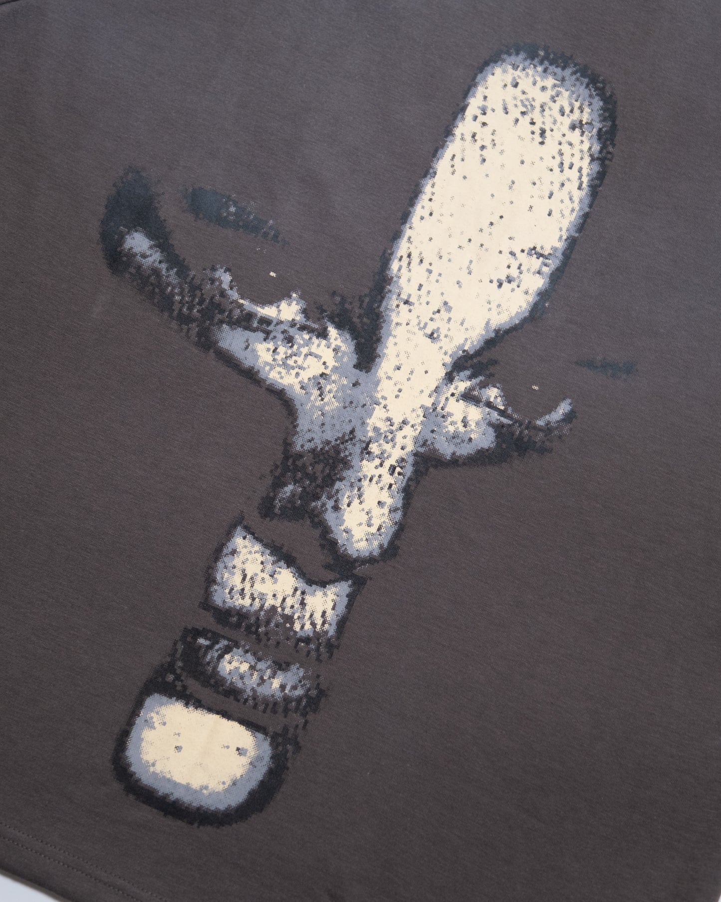 VEIL CROSS YHWH TEE – SAND | Premium Christian Streetwear by The Praise Brand